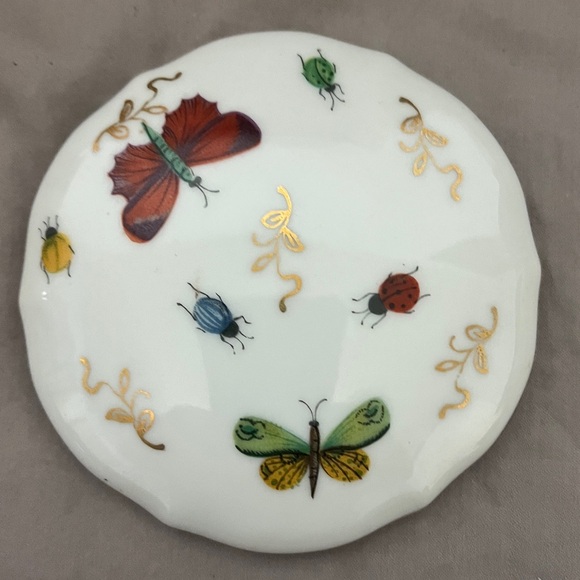 Vintage porcelain Lenwile Ardalt vanity set. - Picture 14 of 15